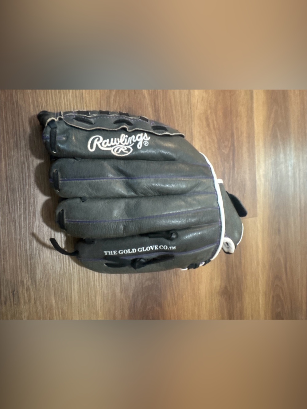 Rawlings Black Purple 12.5" Storm Baseball Glove ST1250FPUR RHT Leather